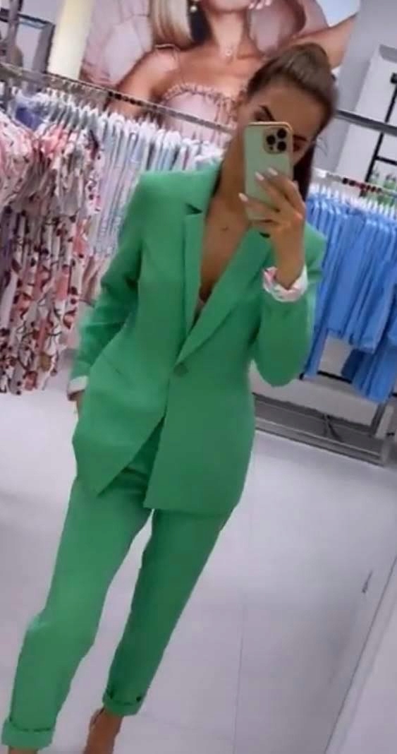 Zelené kalhoty Lalous vel. S