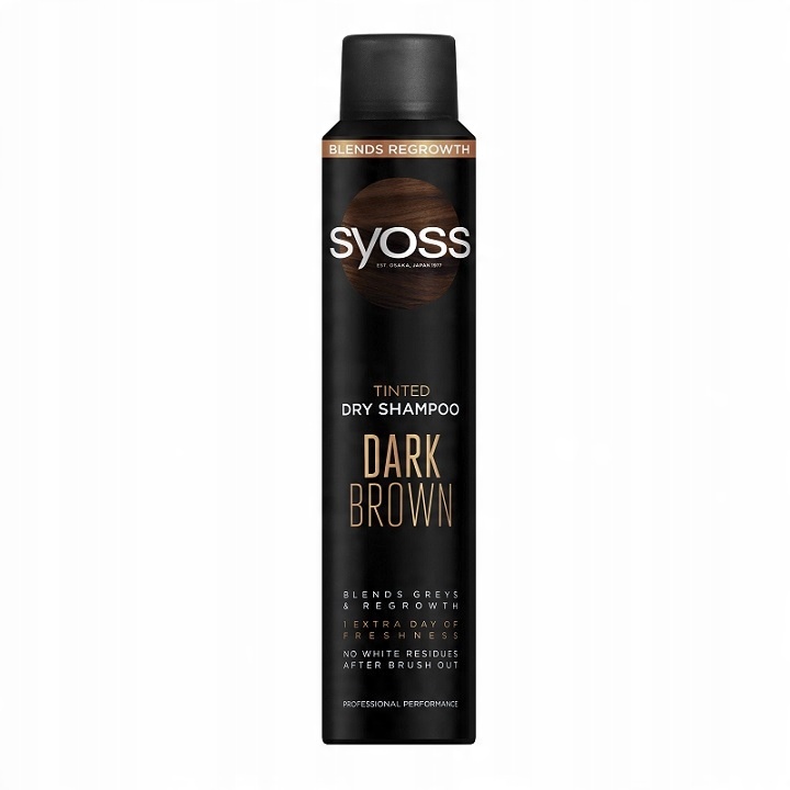 

Syoss Brown Suchy Szampon Brąz dla Brunetek 200ml