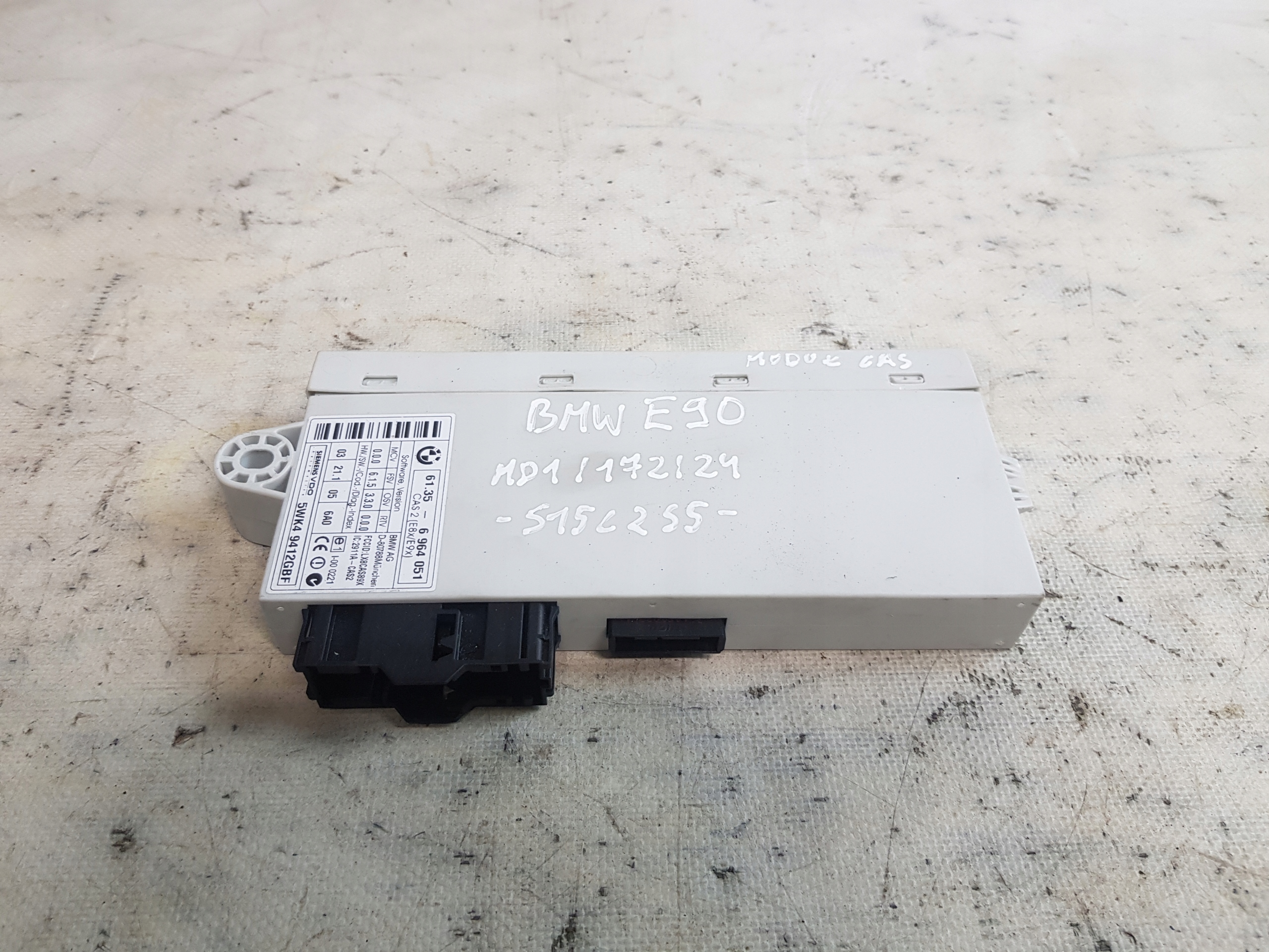 Module Ordinateur CAS BMW E90 6964051