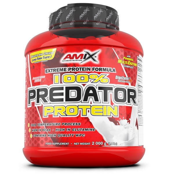 100% Predator Protein 2000g vanilla