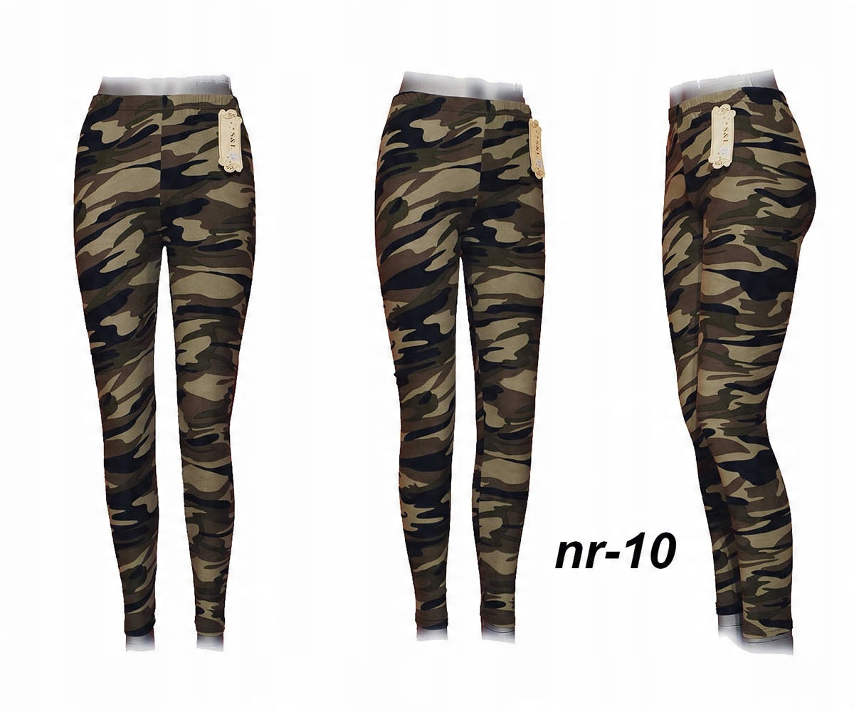 

Długie leginsy legginsy getry 48/50