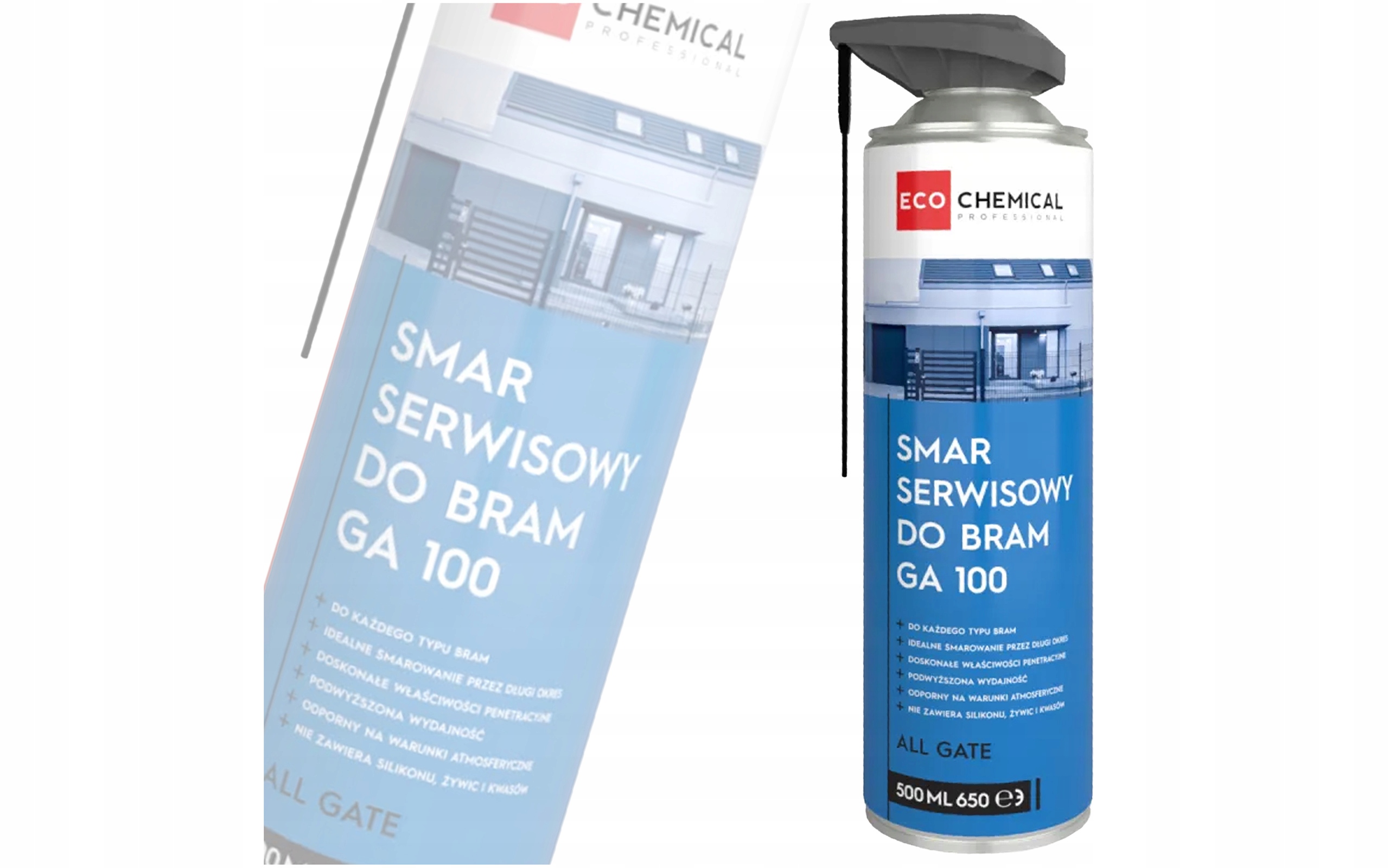 SMAR DO BRAM GARAŻOWYCH PROWADNIC ZAMKÓW ZAWIASÓW KŁÓDEK ZĘBATEK SPRAY EAN (GTIN) 5907614650209