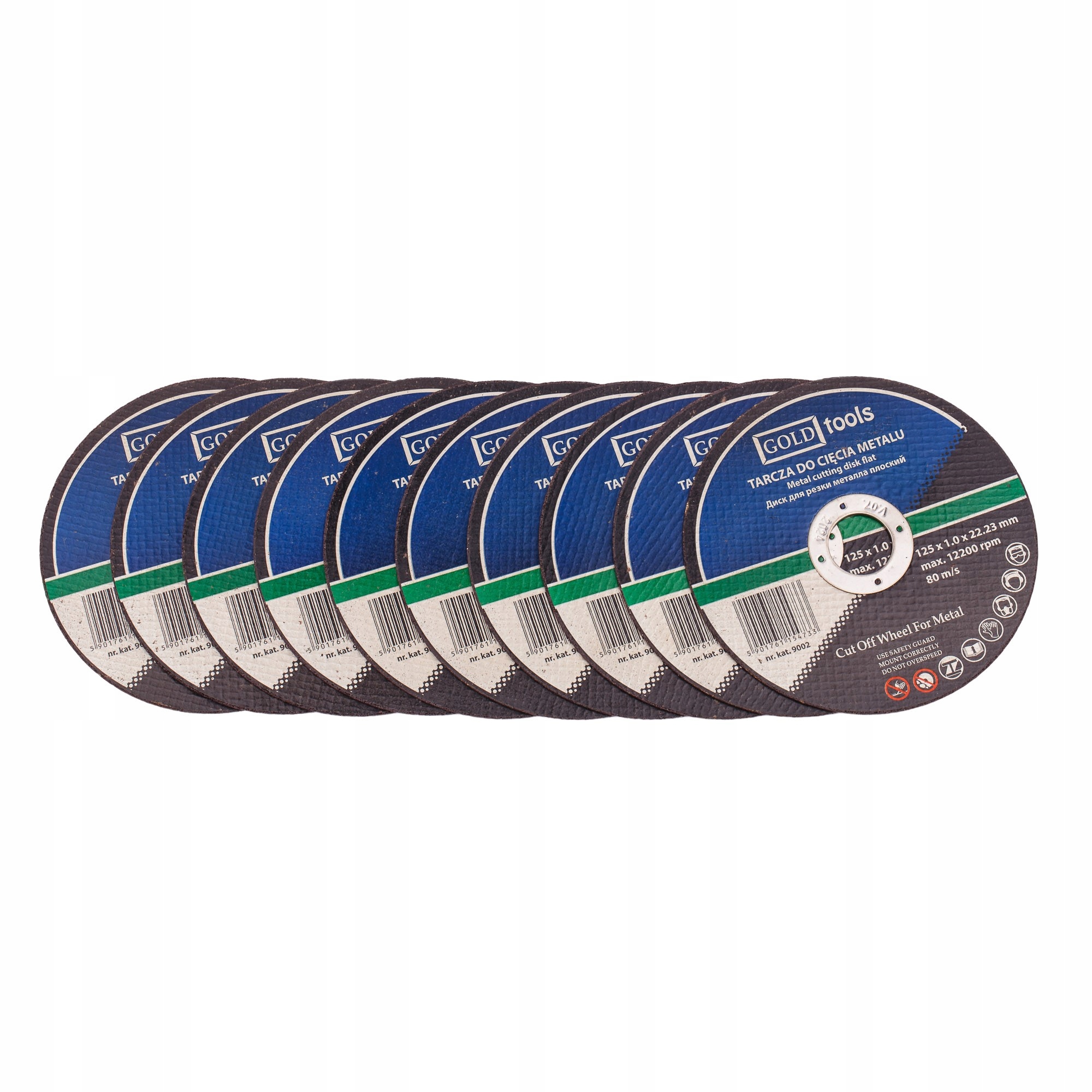 

Tarcza,tarcze Do Cięcia Metalu 125X1,0X22,2 10szt.