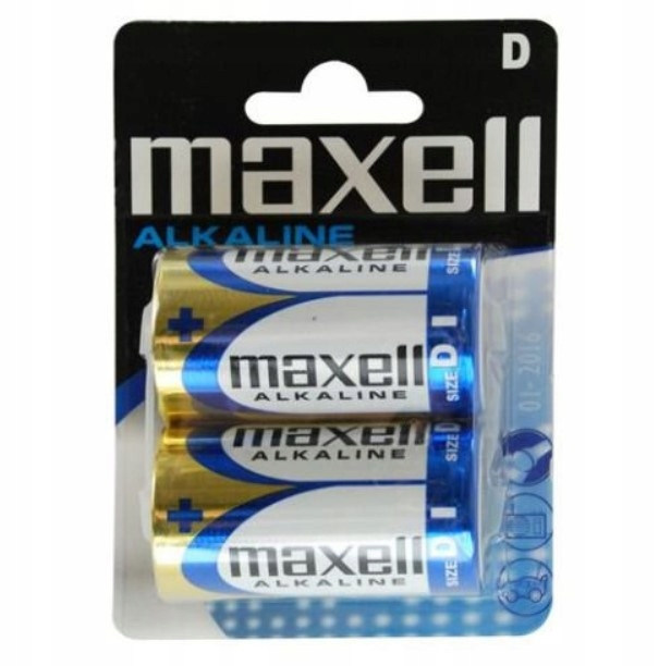 

2 x Bateria alkaliczna Maxell LR20 (D) 1,5V