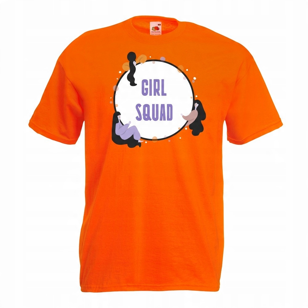 

Koszulka girls squad girl power M pomarańczowa