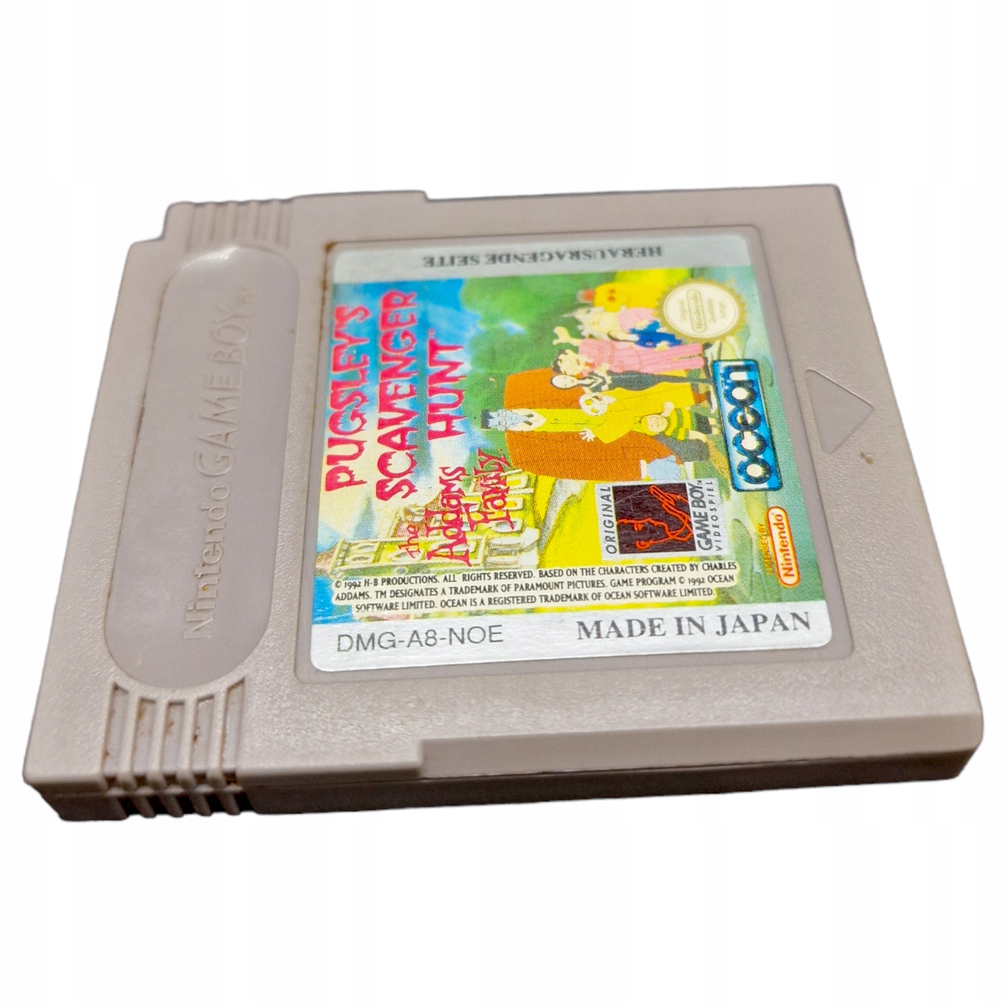 Addams Family PUGSLEY'S SCR Game Boy Classic GBC Producent Nintendo