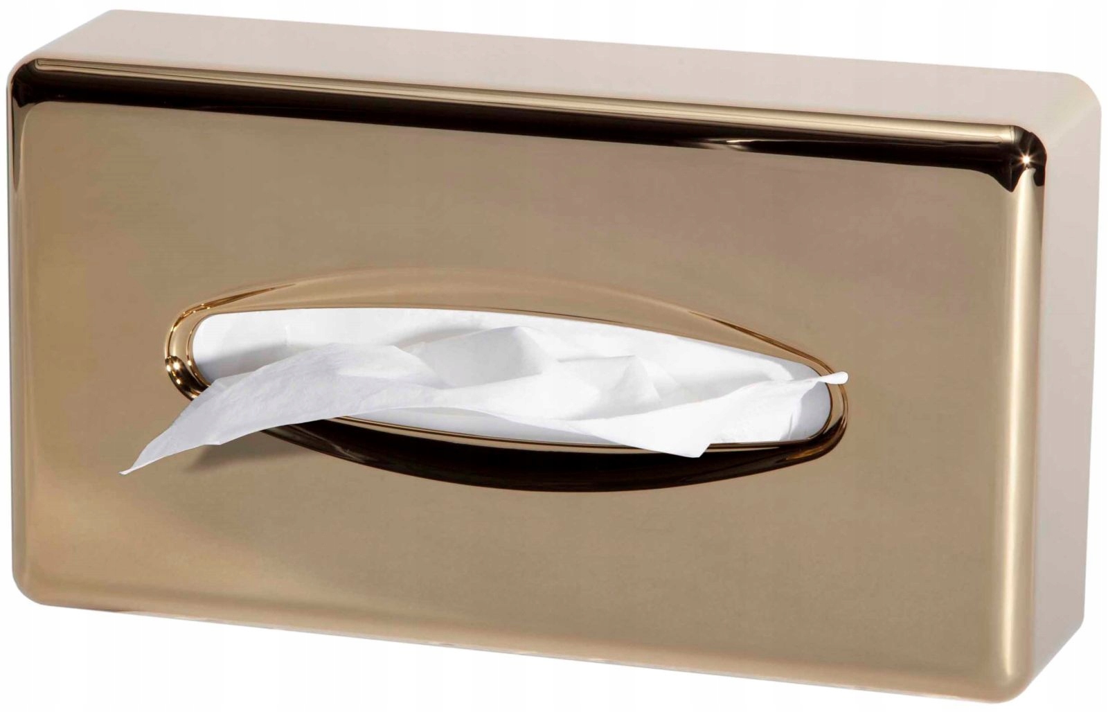 Nástěnný zásobník na kapesníky zlatý Stella 23.002