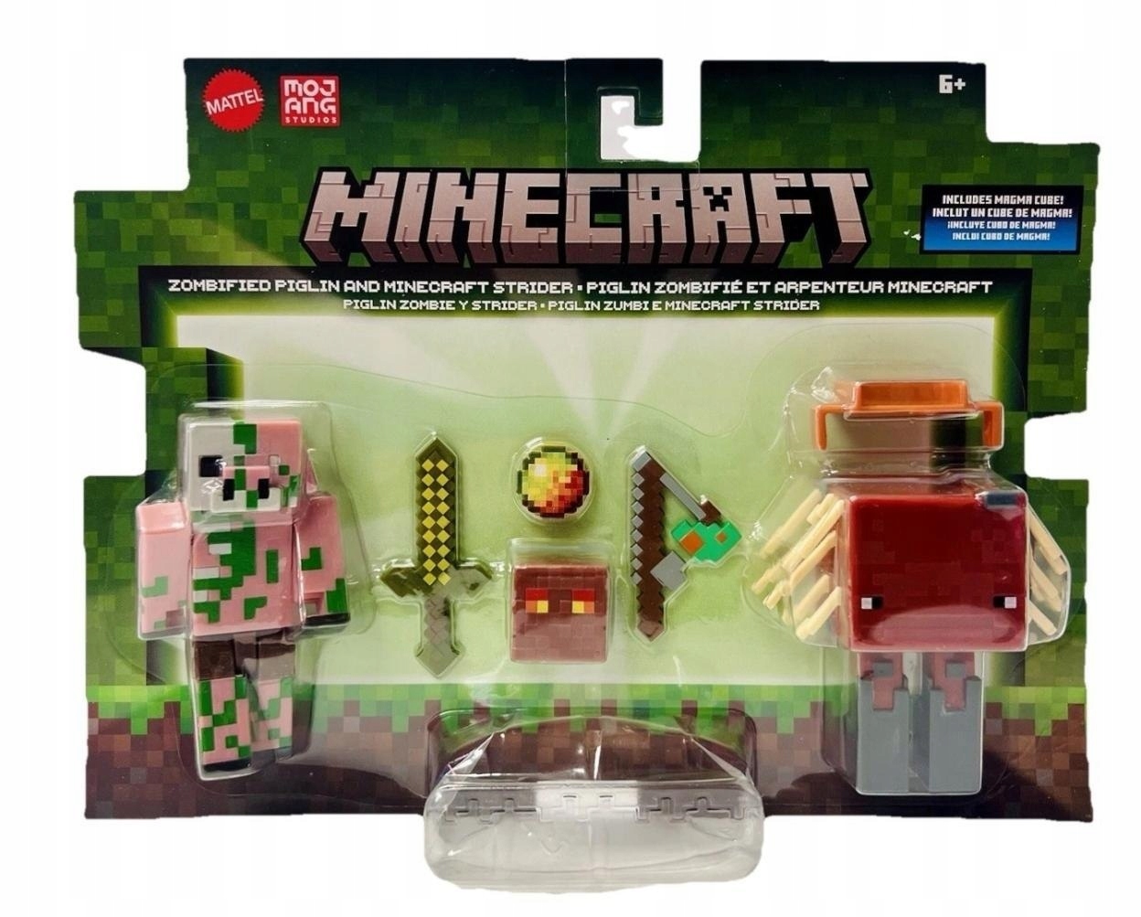 Minecraft Figurki 2- pak akcesoria JCN56 Mattel