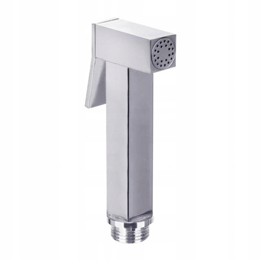 SŁUCHAWKA RĄCZKA BIDETOWA KWADRTOWA CHROM BIDETTA