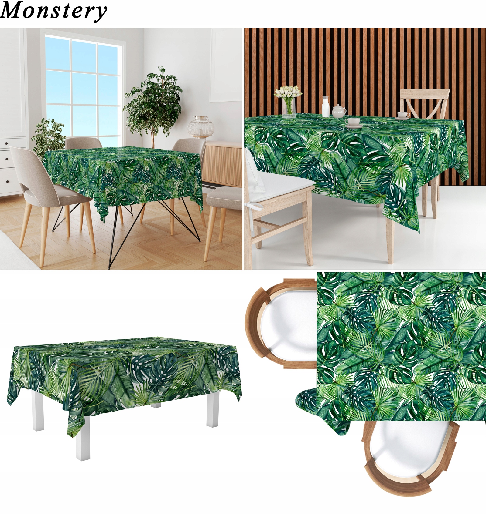 OBRUS PLAMOODPORNY 110X160 WZORY Długość 160 cm