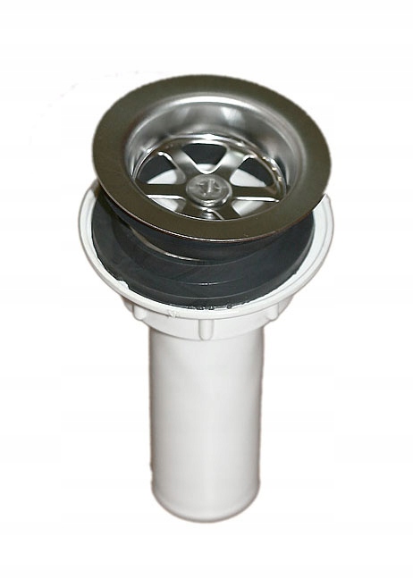 Spust do umywalki, umywalkowy fi32, z metalowym sitkiem 1.1/4