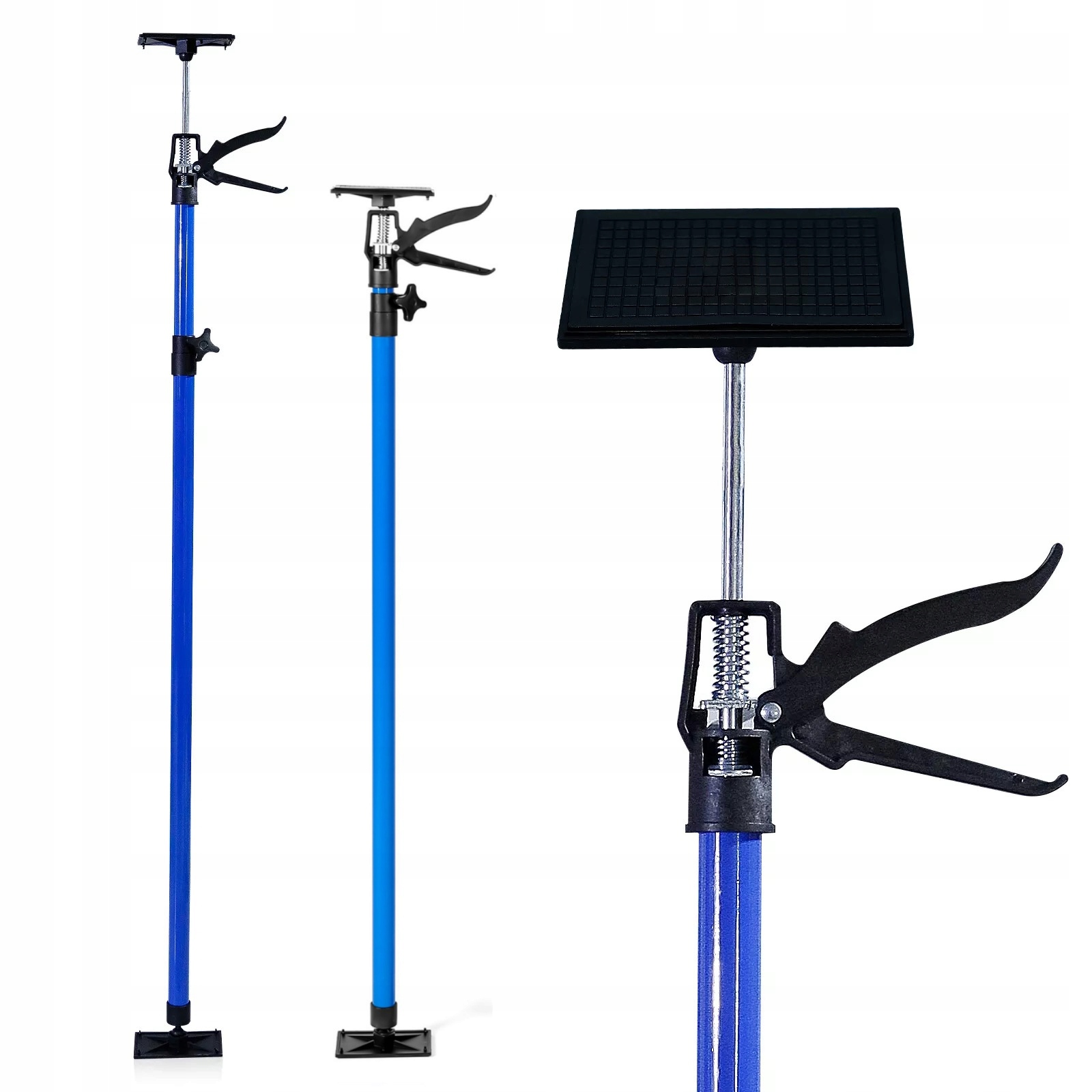 2 ks Stropní podpěra Montážní podpěra jednoruční 115 – 290 cm