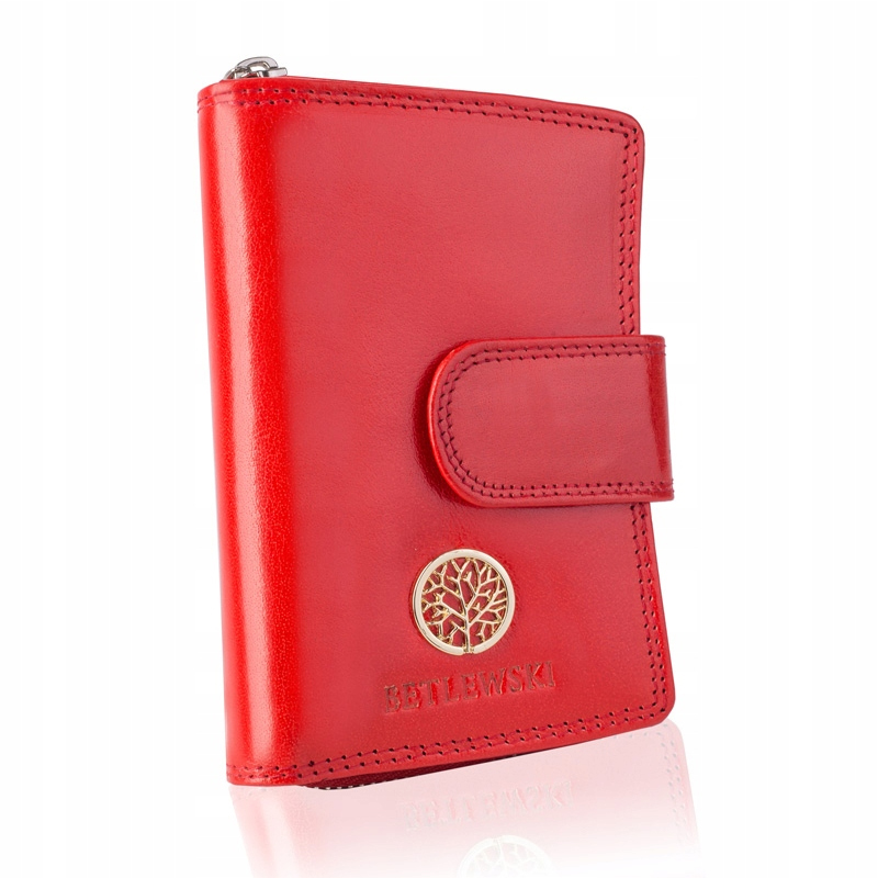 Skórzany Portfel Damski Premium Rfid Betlewski