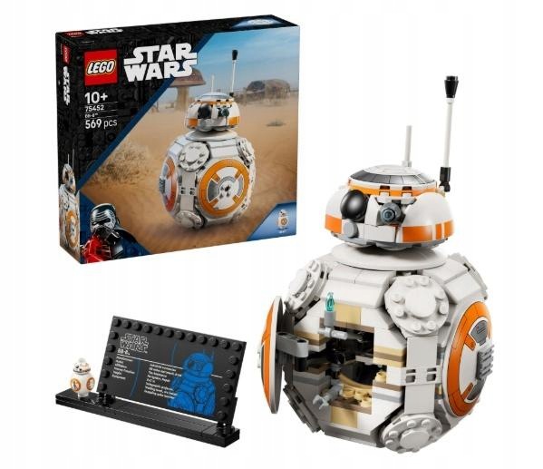 Lego(r) Star Wars 75452 Astromechanický droid BB-8