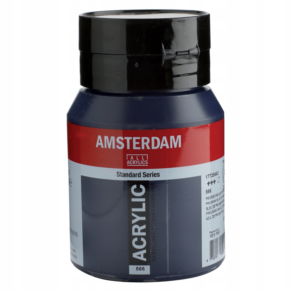Talens Amsterdam Acryl Barva 500ml 566 prus blue p