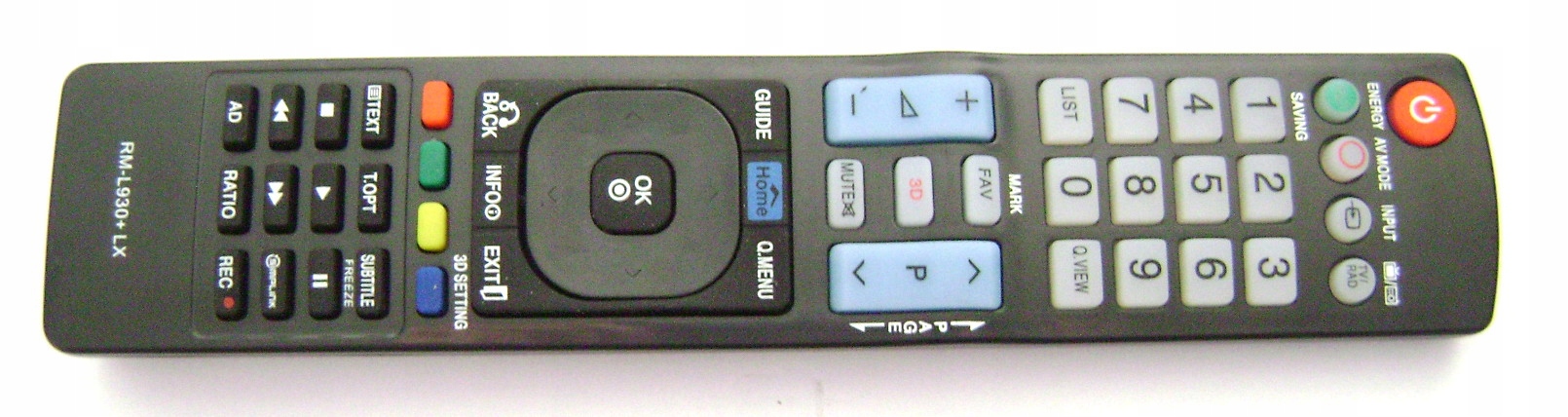 PILOT do TV telewizora LG LED LCD 3D