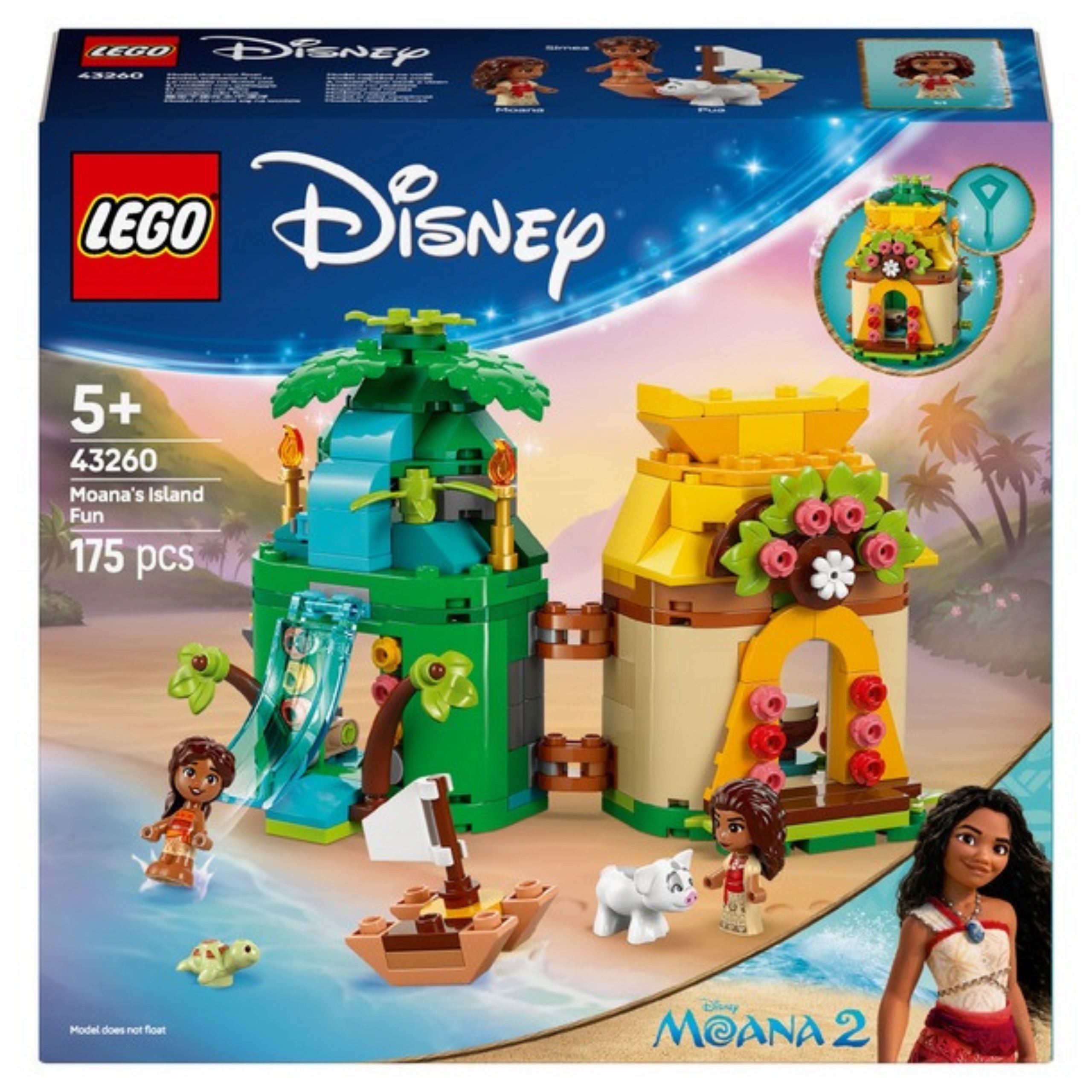 Lego Disney Vajana Na Wyspie Zestaw Princess Klocki Dla Dzieci 6+