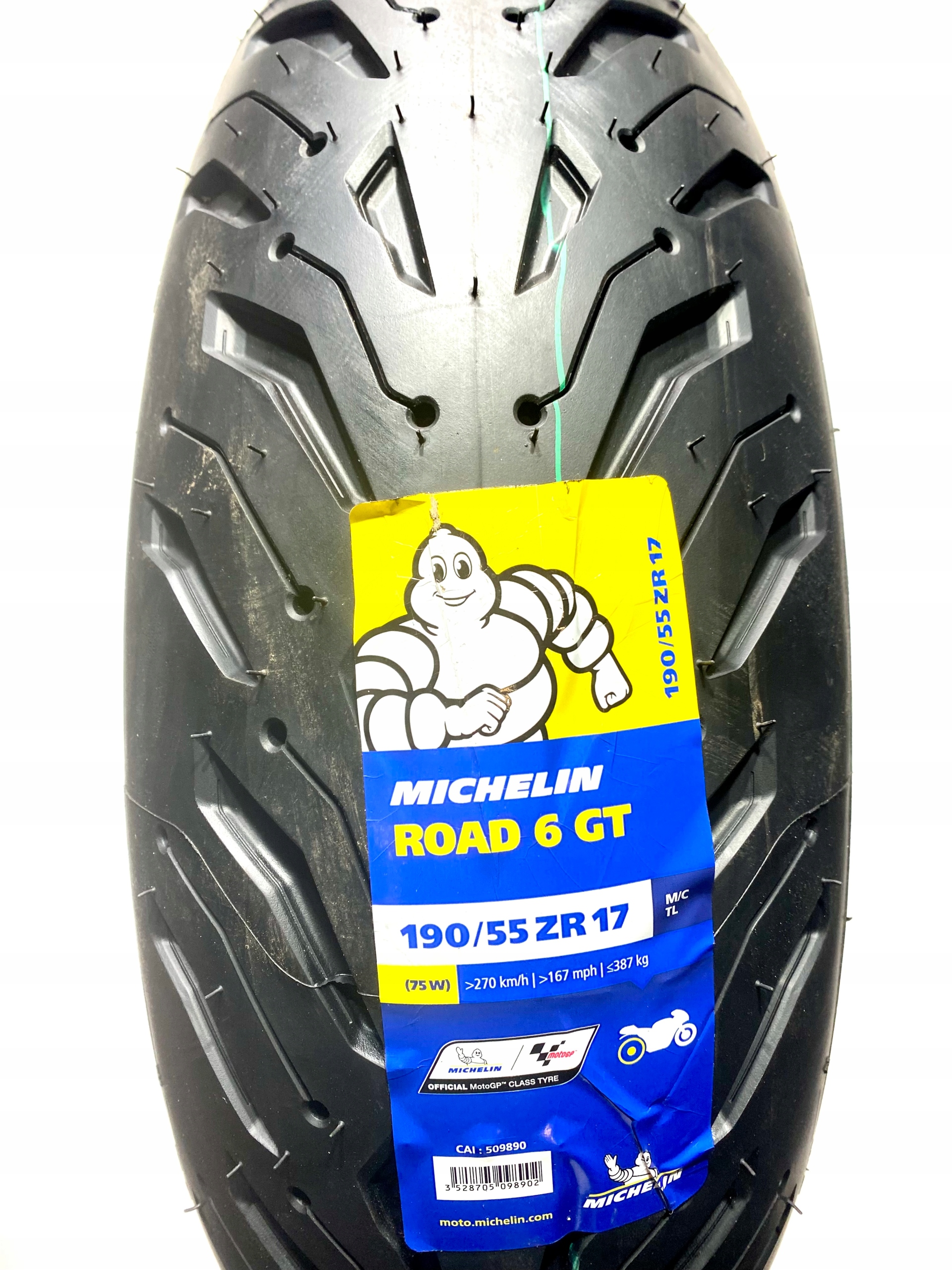 Шины MICHELIN Pilot ROAD 6 GT 190/55/17 ZR 23R