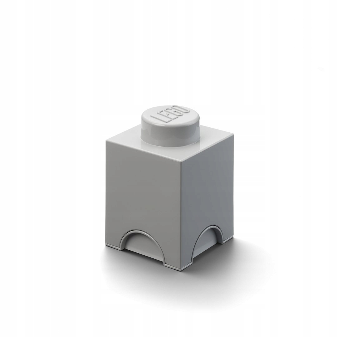 

Lego Pojemnik Pudełko Klocek 1 Szary