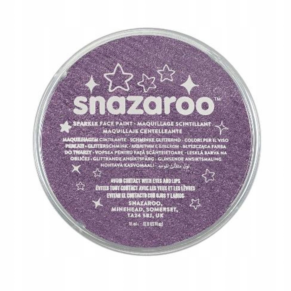 

Snazaroo Farba do ciała 18 ml Sparkle: Lilac
