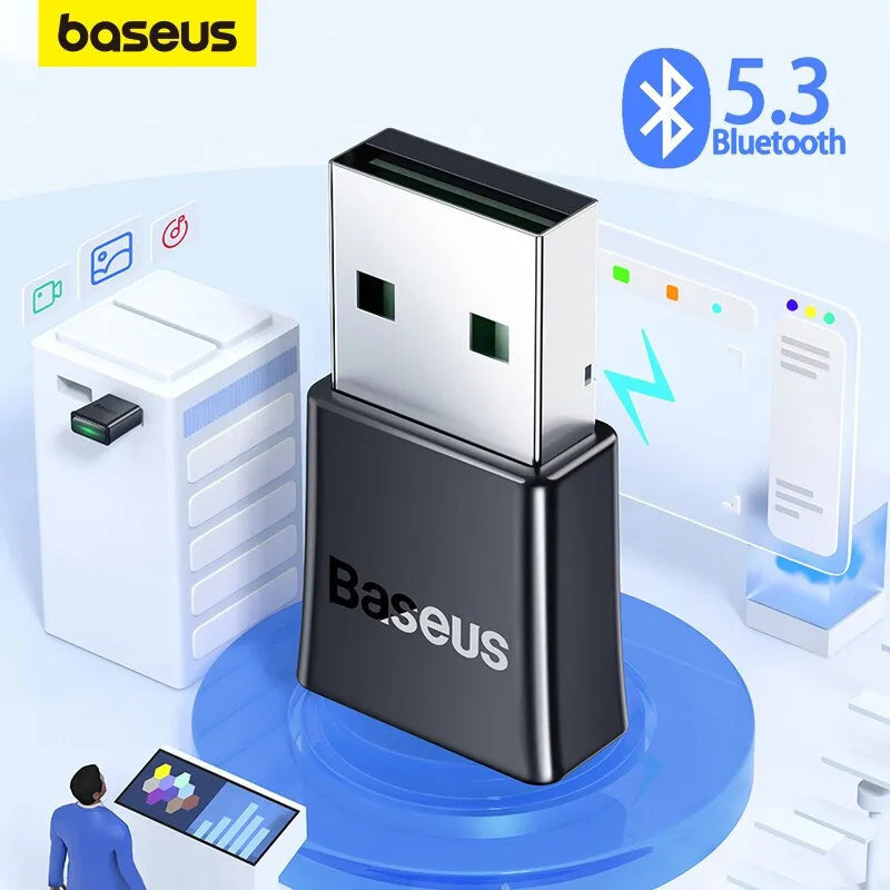 Nadajnik Bluetooth v5.3 - USB Dongle Adapter do PC - Transmiter Baseus BA07 EAN (GTIN) 4016923282757