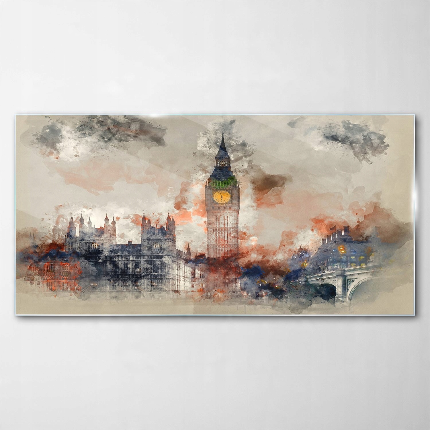 

Obraz na Szkle Dekor Londyn Big Ben Miasto 120x60