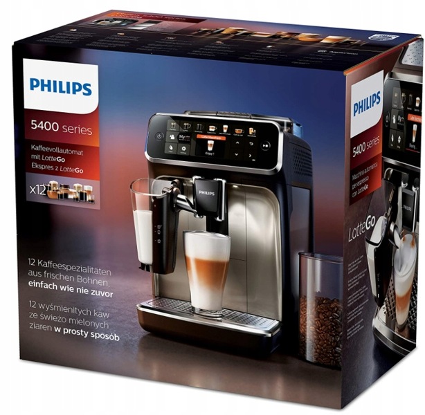 Automatyczny ekspres do kawy Philips EP5441/50 LatteGo
