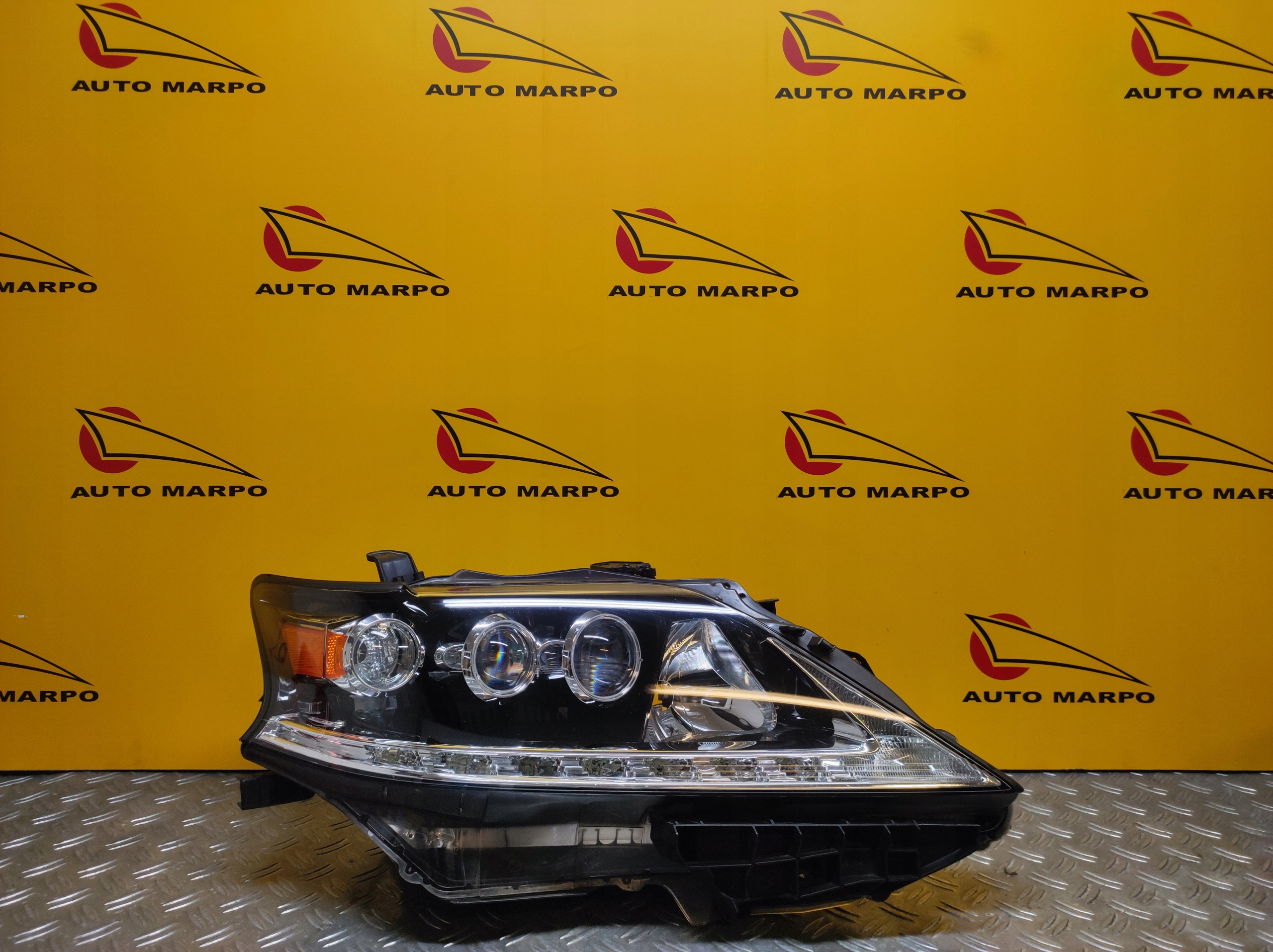 LEXUS RX RX350 RX450H 2012- REFLEKTOR LAMPA LED EU Strona zabudowy prawa