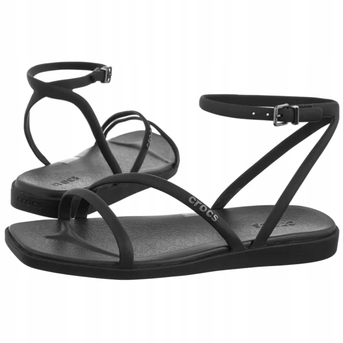 Dámské sandály Crocs Miami Ankle Strap Black 212256 Černé