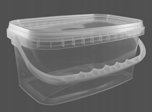 

Wiaderko Plastikowe 3 L Pojemnik Z Przykrywką