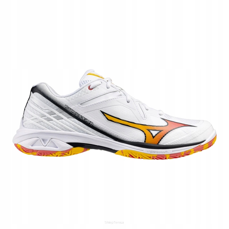 Buty do badmintona Mizuno Wave Claw 3 Białe 45