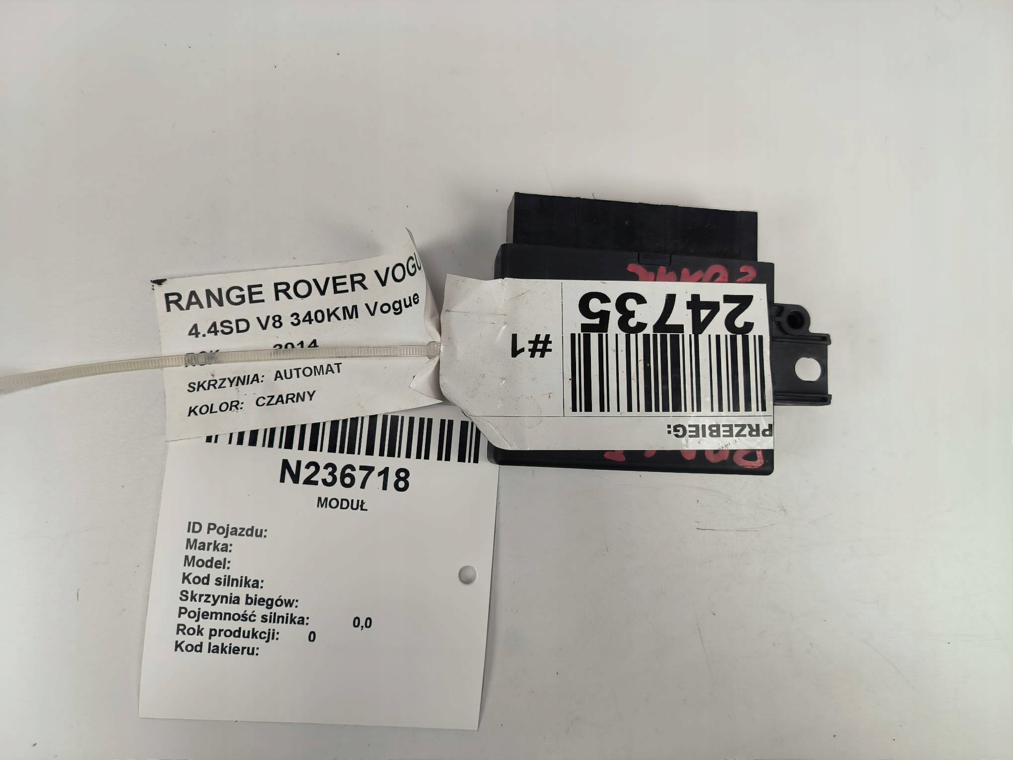 Module Stationnement PDC DPLA-15C859 RANGE ROVER VOGUE