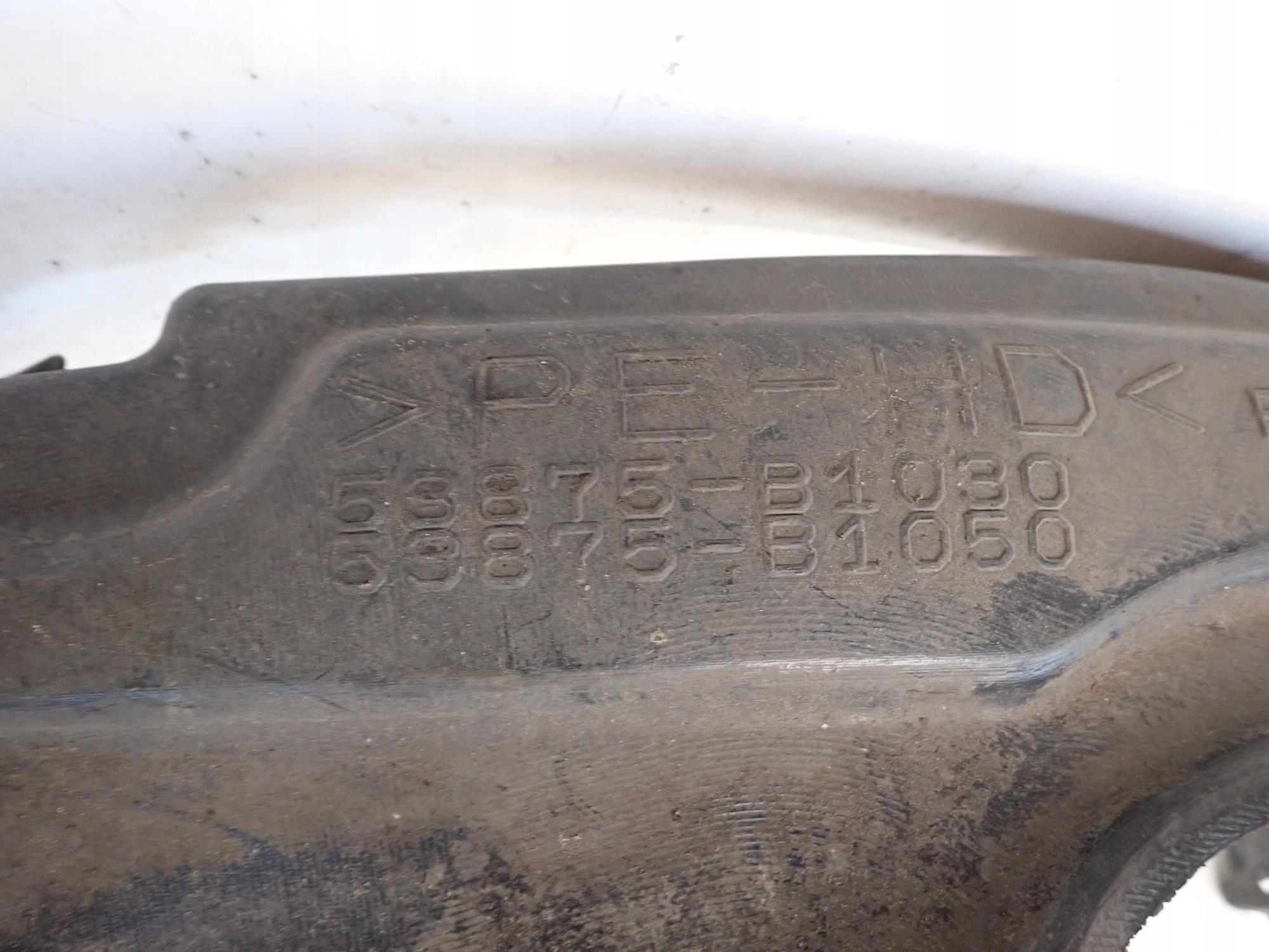 TOYOTA BB II 2 05-16 mudguard front front right