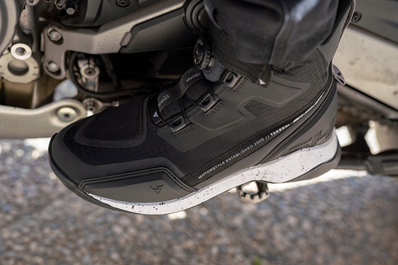 Buty motocyklowe SHIMA TAKESHI BLACK GRATIS Rozmiar 41