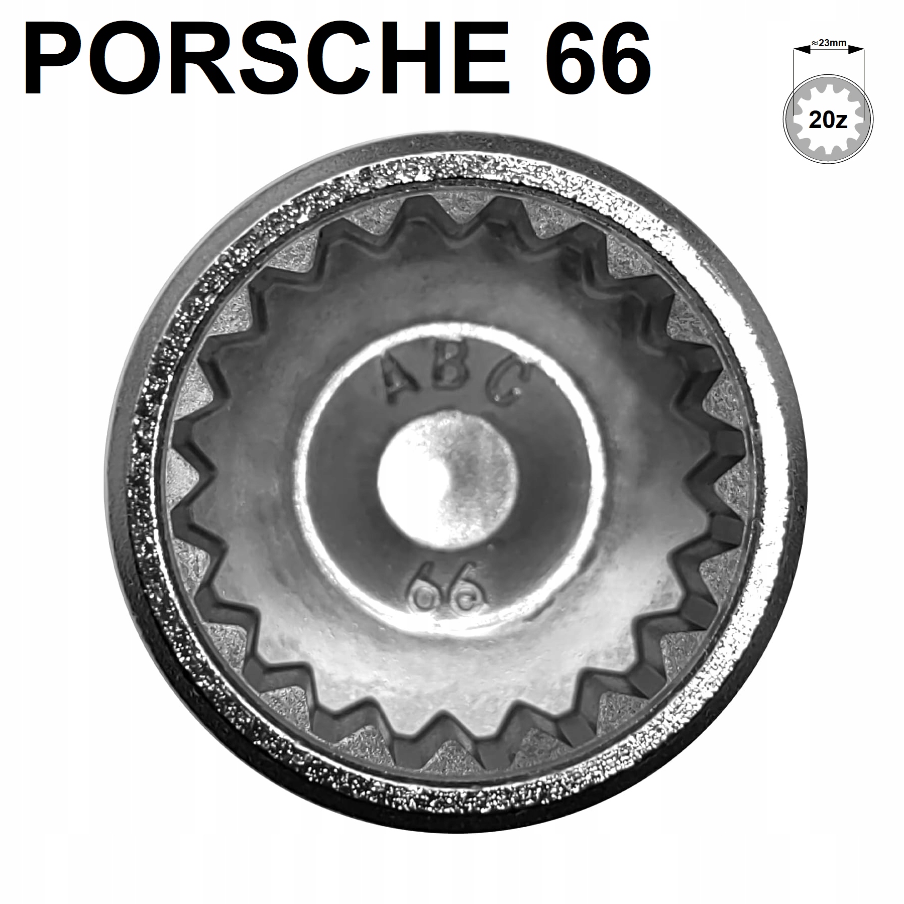Nástavec Zlodějka Adaptér Pro Zabezpečení Šroubů Kol Porsche Vw Touareg Typ: 66