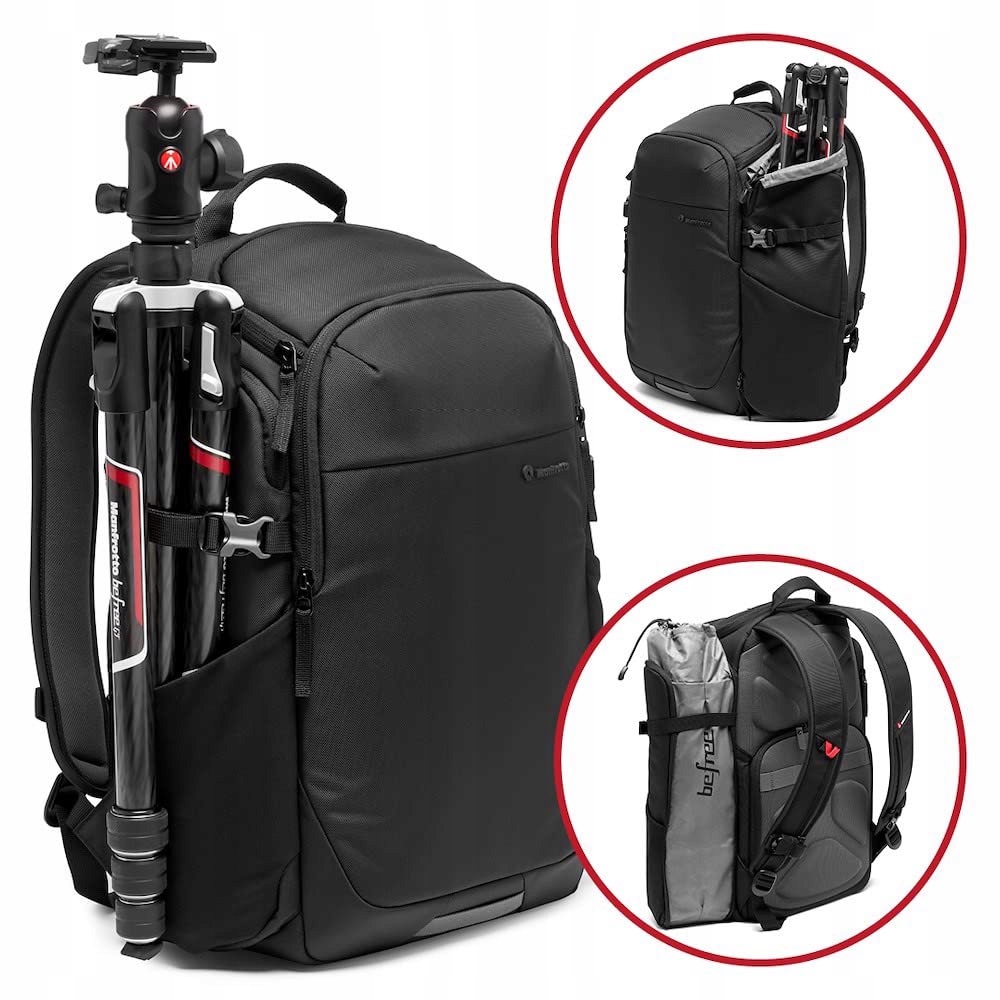 MANFROTTO Advanced Befree III Plecak Na Aparat I Laptop Z Przegrodami — miniatura 5