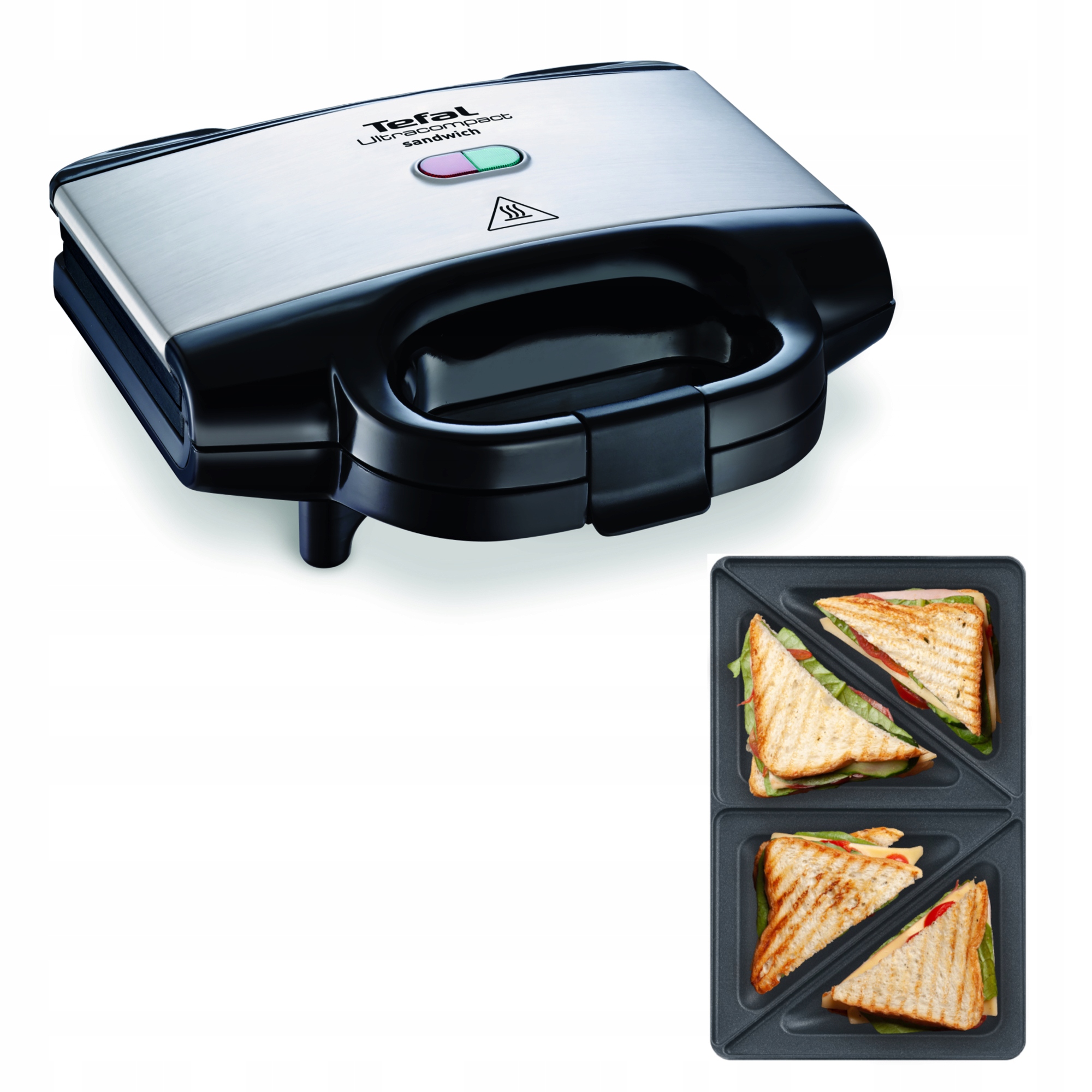 Opiekacz Toster do kanapek tostów Tefal UltraCompa SM1552 sandwich