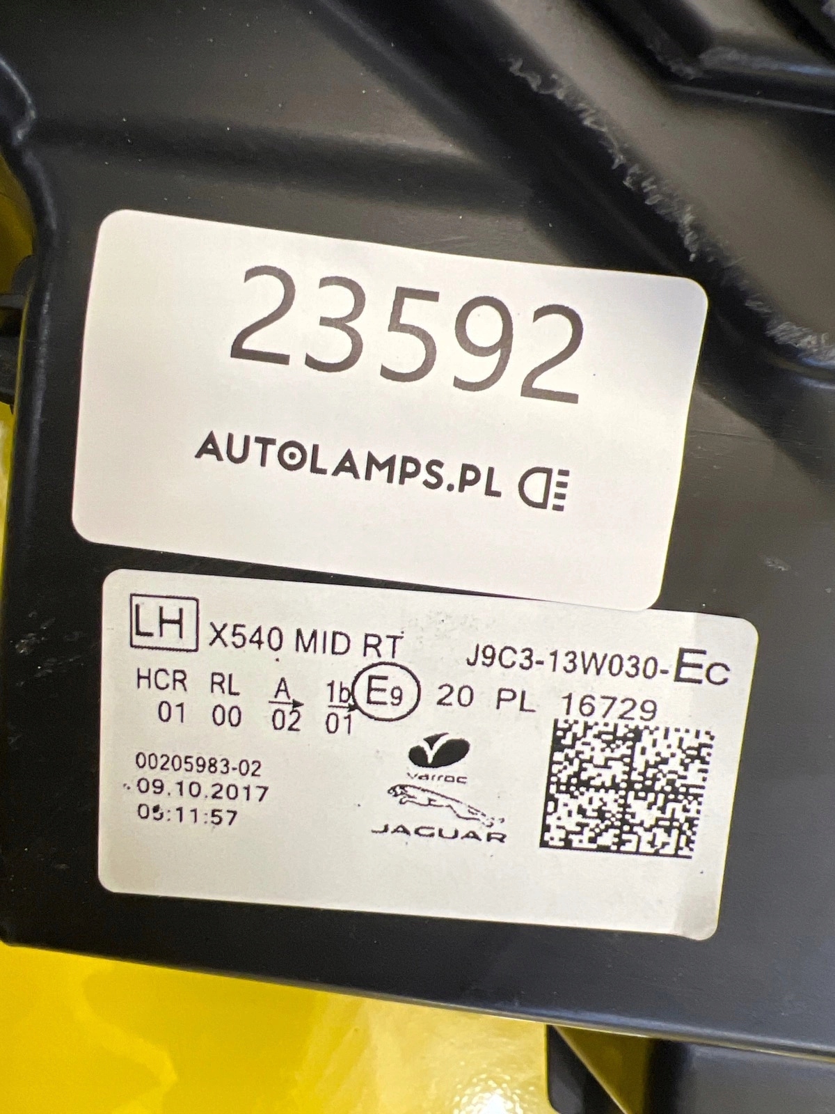 light left Jaguar E-Pace Full Led J9C3-13W030-EC