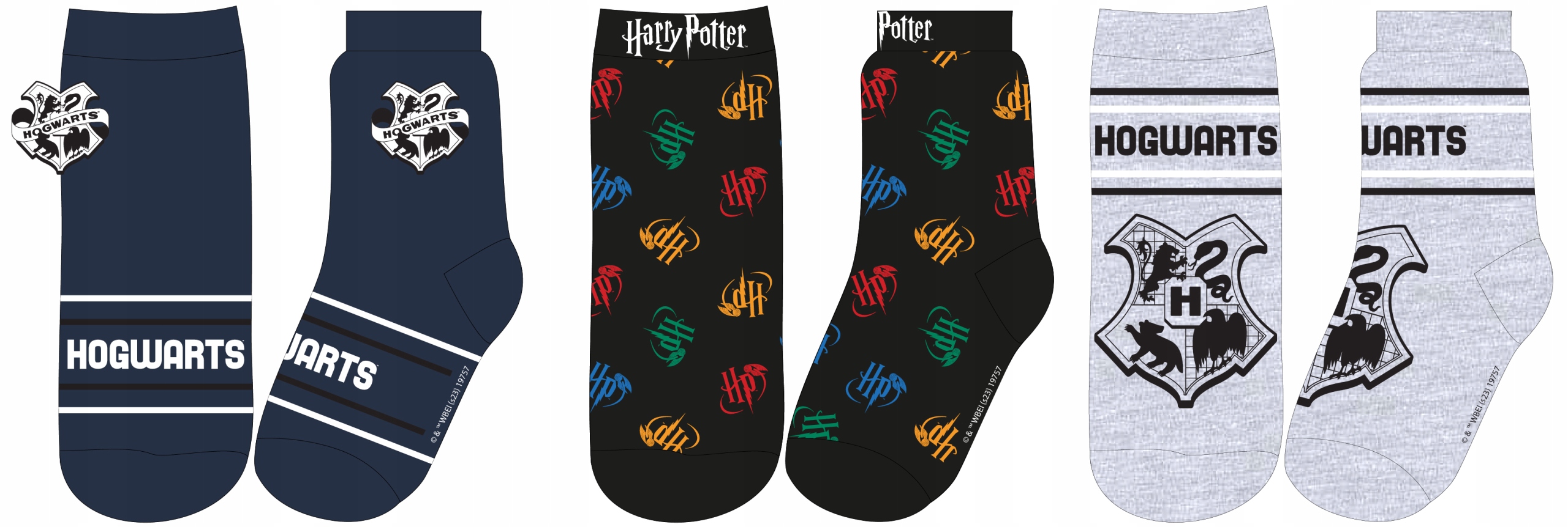 

Skarpetki Chłopięce Harry Potter 3-PACK 35-38