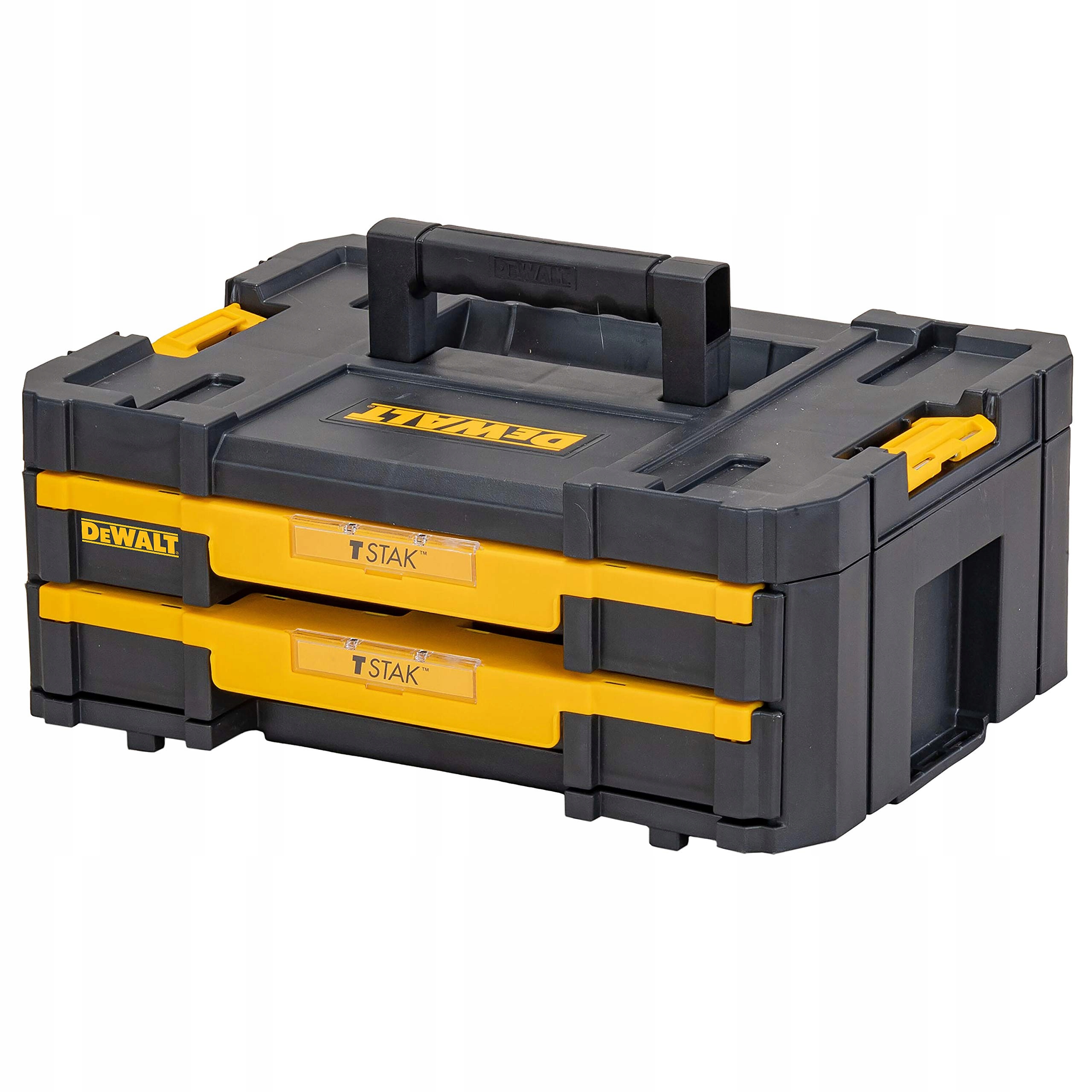 DEWALT T STAK Skrzynka Narzędziowa IV 2 Szuflady 19L 30kg Kombinowalna — miniatura 2