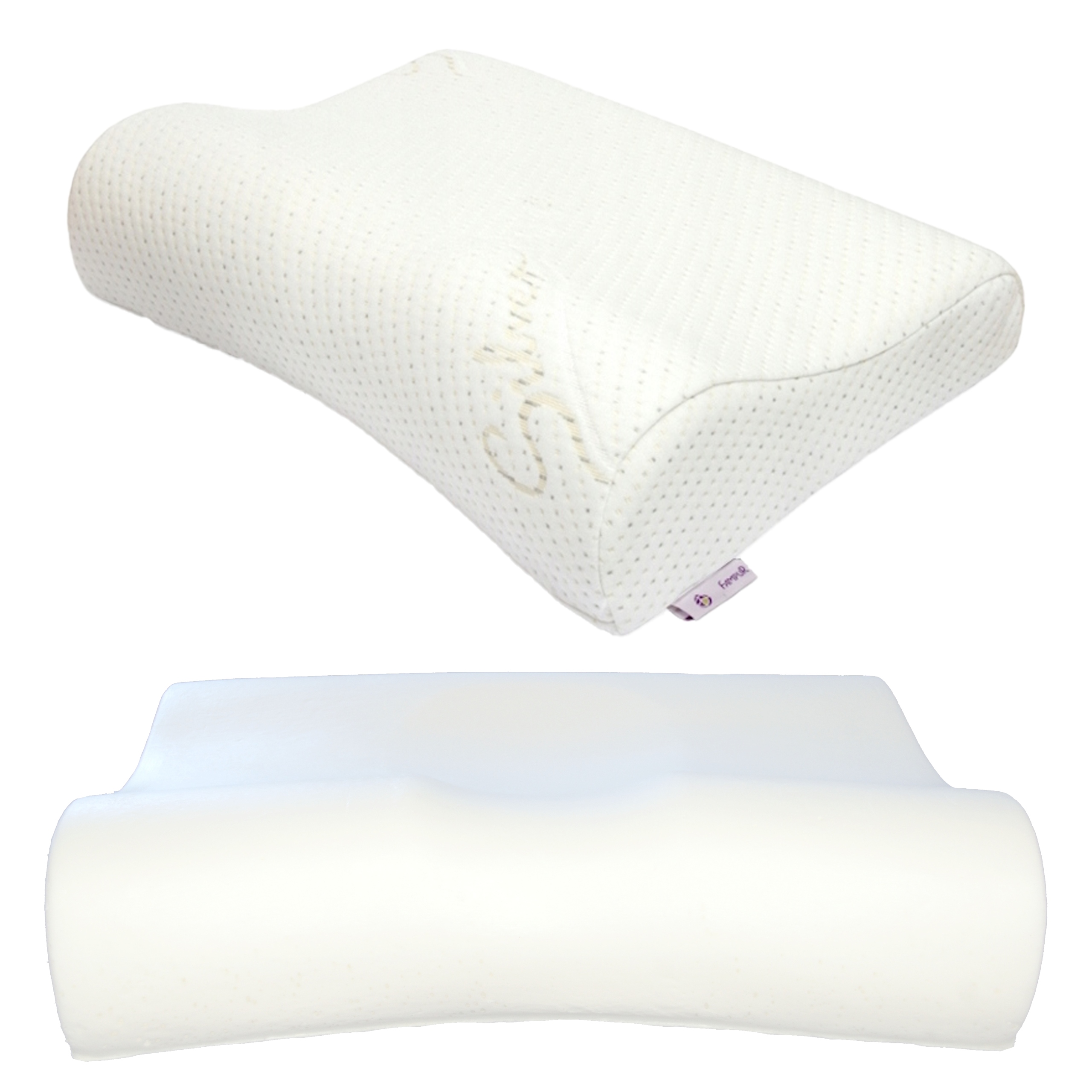 Poduszka Ortopedyczna Profilowana Wgłębienie Karko Pianka Memory Miękka H1