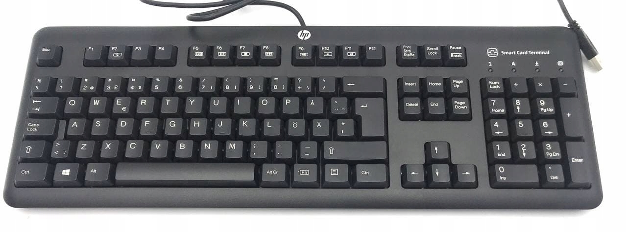 

Klawiatura Usb Hp SK-2027 Qwerty Czytnik