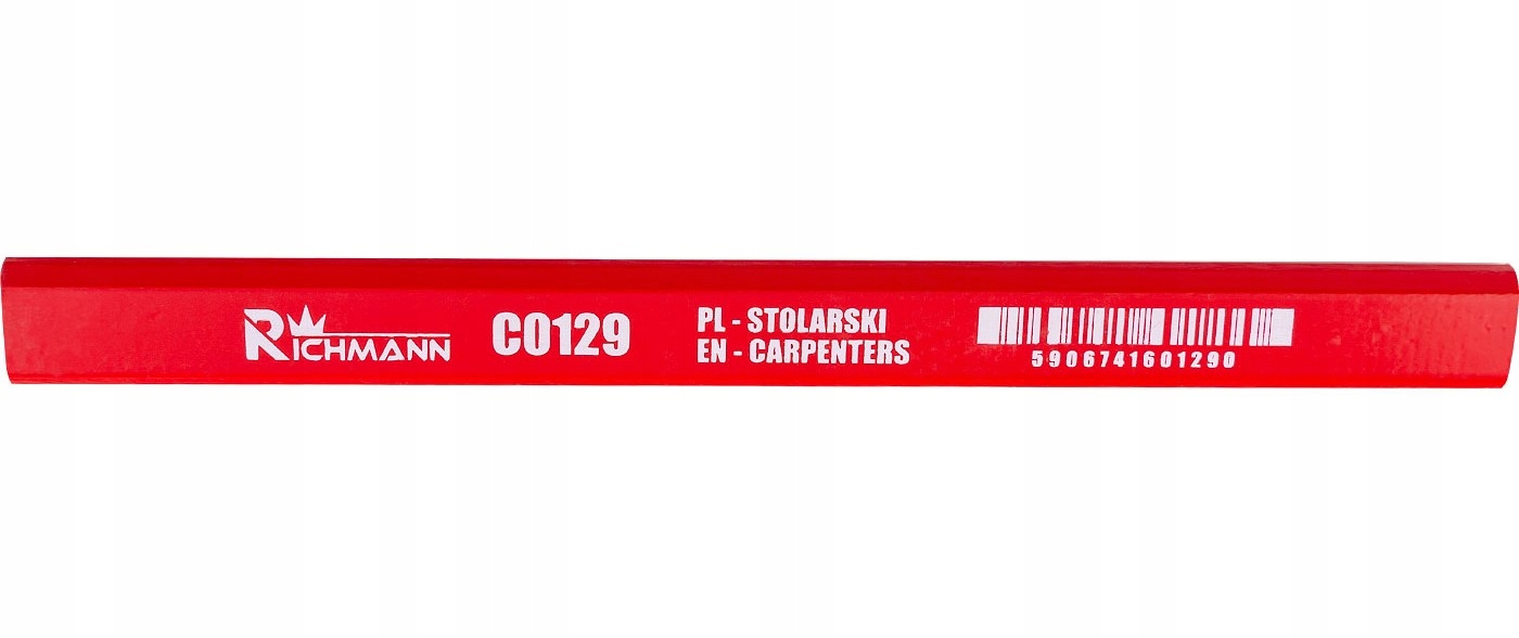 OŁÓWEK STOLARSKI DO DREWNA PŁASKI 18 CM Richmann