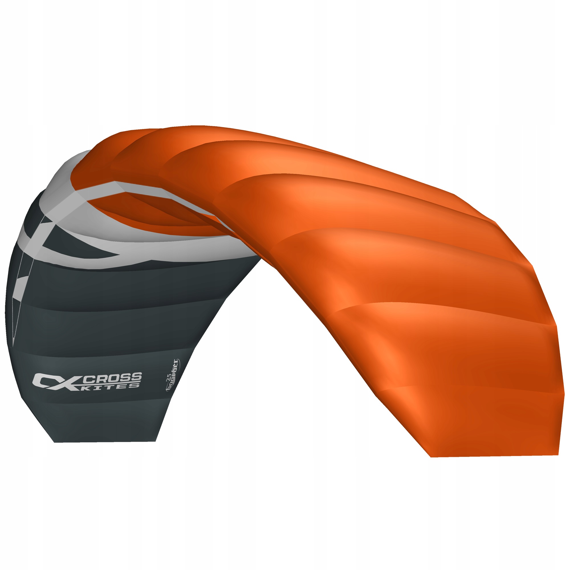 Létající drak Cross Kites Boarder 2.5 Fluor Orange