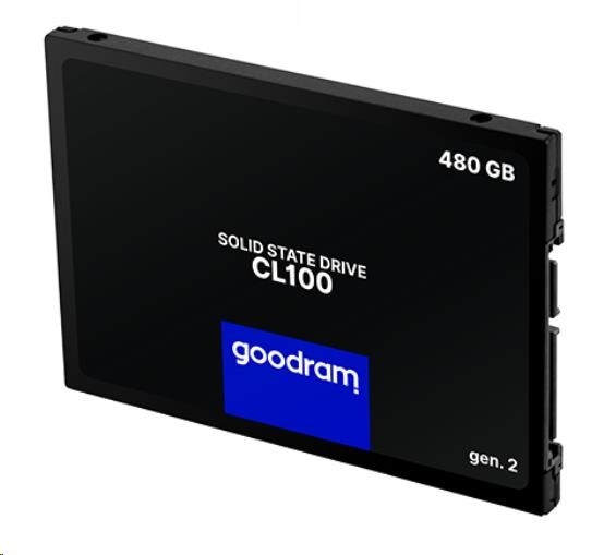 Goodram Ssd CL100 Gen.3 480 Gb Sata III 7 mm, 2, 5" SSDPR-CL100-480-G3