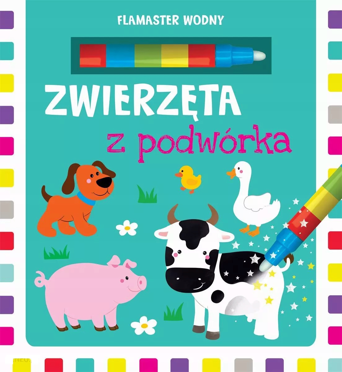 

Flamaster wodny Zwierzęta z podwórka Maluj Wodą
