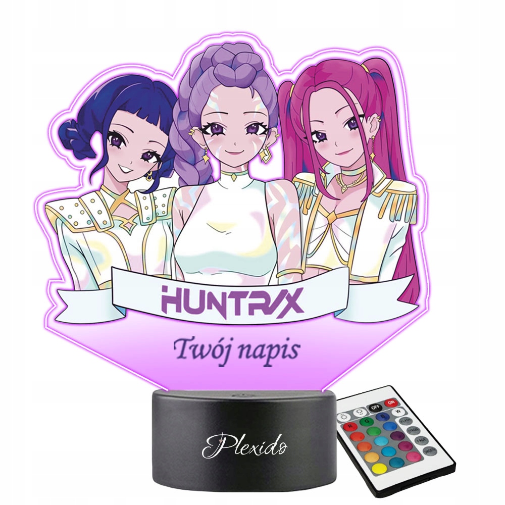 УФ-печатная ночная лампа Huntrix K-pop Rumi Mira Zoey