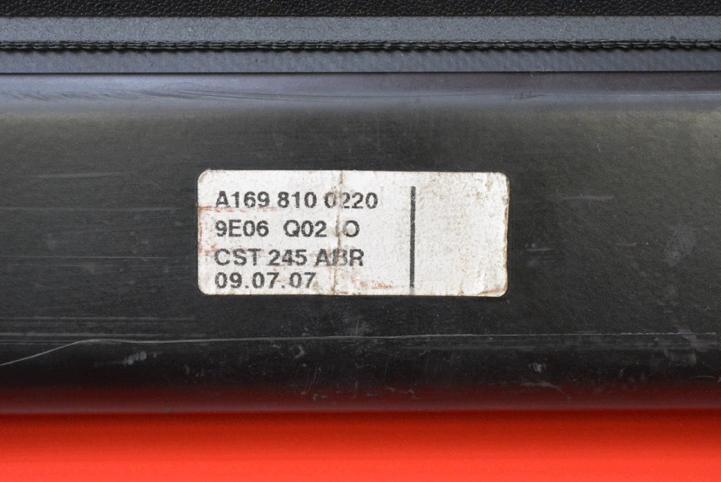 blinds boot A1698100220 MERCEDES B-class W245 05-08