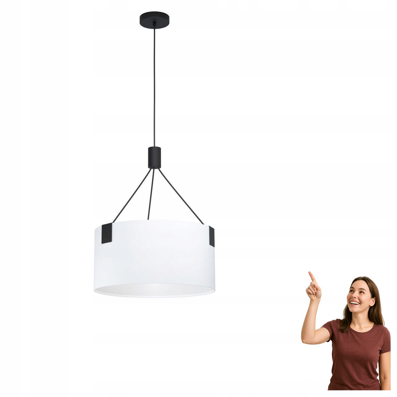 Závěsná lampa Tortola 39882 Eglo