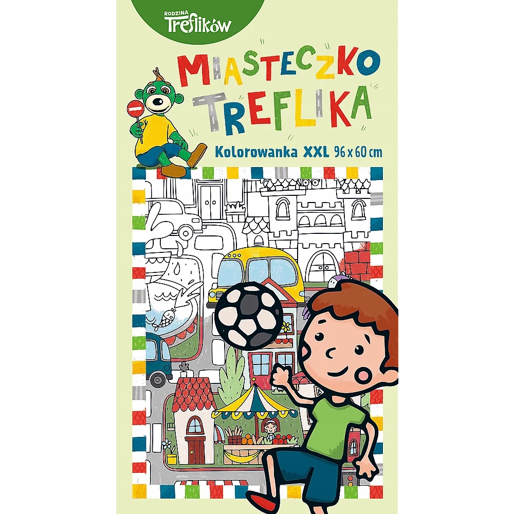 Trefl - Městečko Treflíka. XXL omalovánka, (9788367168977) • Ceny ...